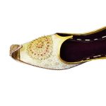 Men's Silver Khussa Shoes Punjabi Jutti - J109