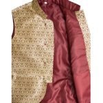 Men's Indian Jacquard Waist Coat Nehru Jacket Modi Jacket JA1000