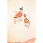 Women Casual Indian Orange Long Kurti