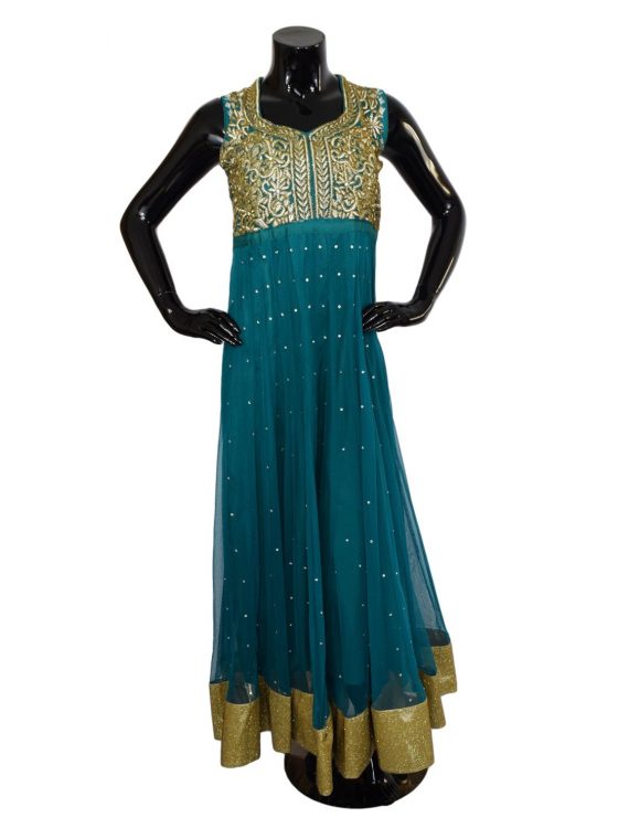 INDIAN FLOOR LENGTH ANARKALI SUIT - A501