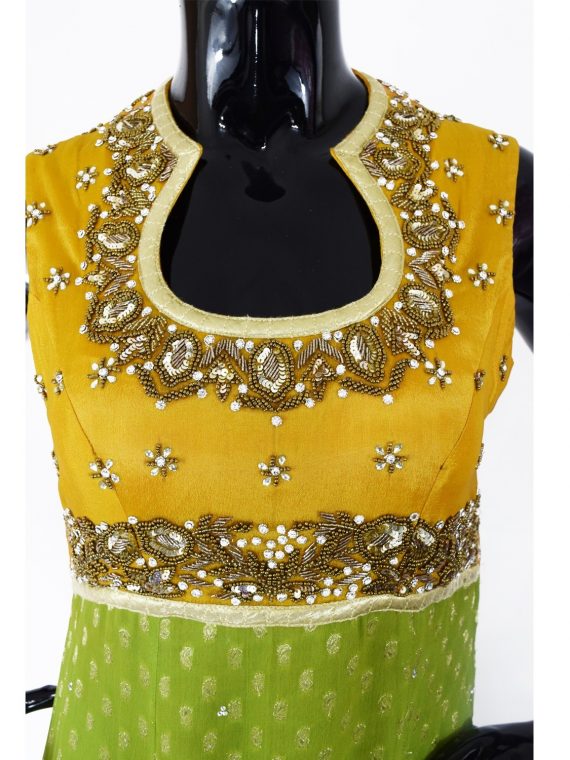 INDIAN FLOOR LENGTH ANARKALI SUIT - A509