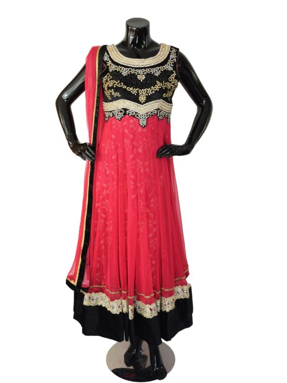 INDIAN FLOOR LENGTH ANARKALI SUIT – A510 1
