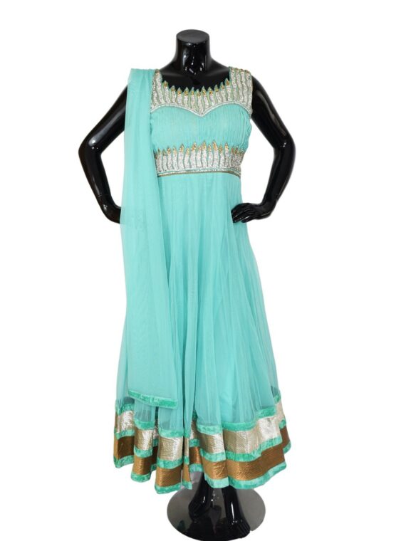 INDIAN FLOOR LENGTH ANARKALI SUIT – A512 1