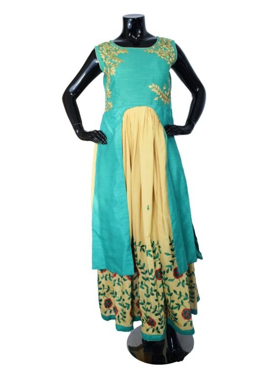 INDIAN FLOOR LENGTH ANARKALI SUIT – A513 1