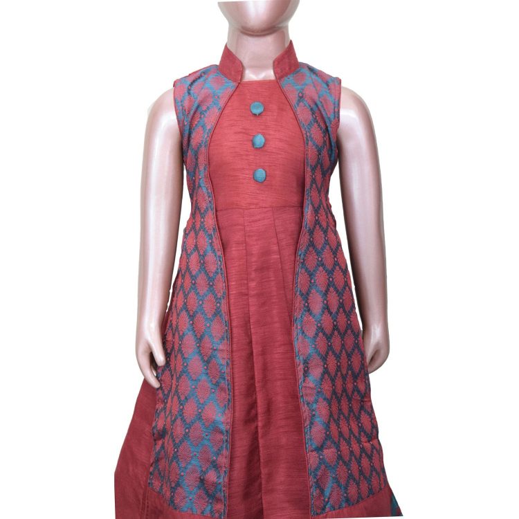 Kid's Girl's Indian Anarkali Frock Dress DGA100