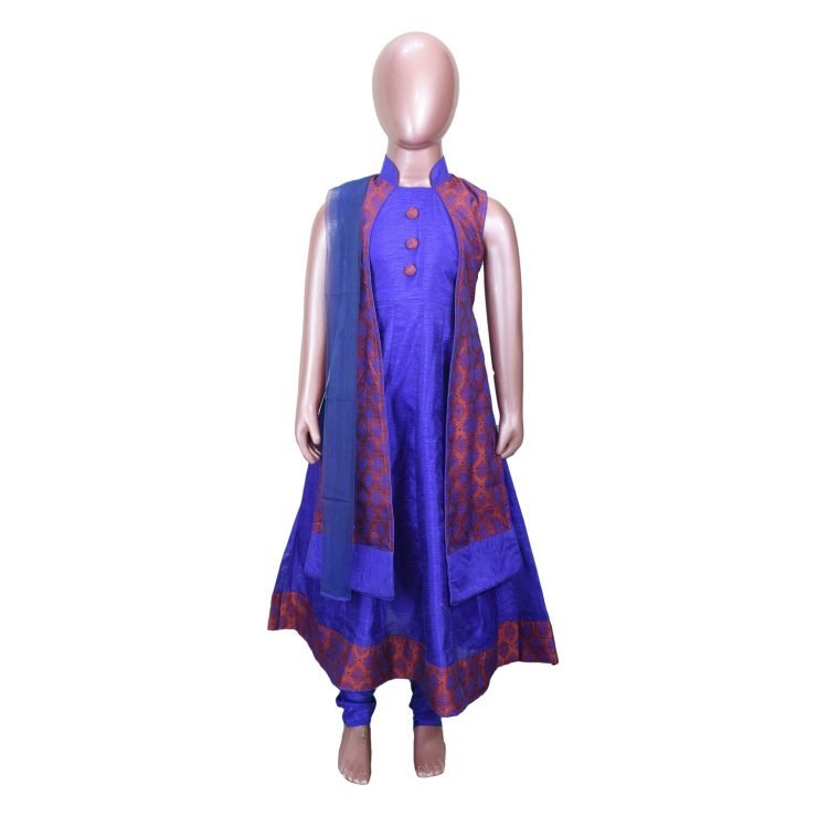Kid's Girl's Indian Anarkali Frock Dress DGA100