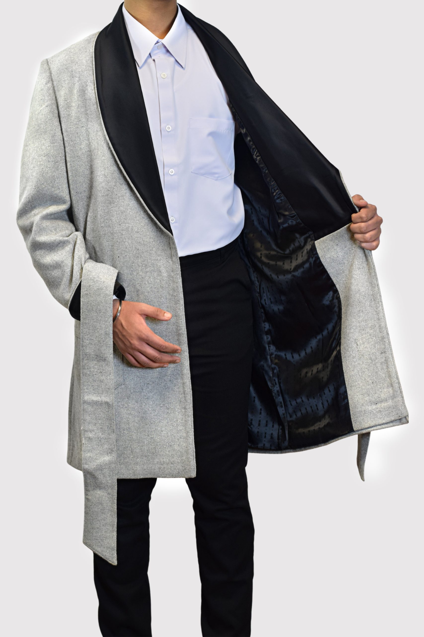 Men's Monogrammed Dressing Gowns and Smoking Jackets